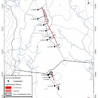 La Luna Drill Hole Locations